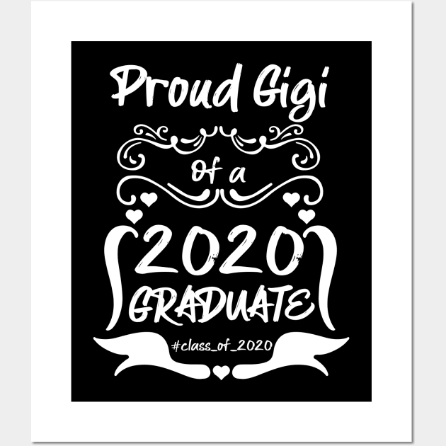 Proud Gigi of a 2020 Graduate Wall Art by MarYouLi